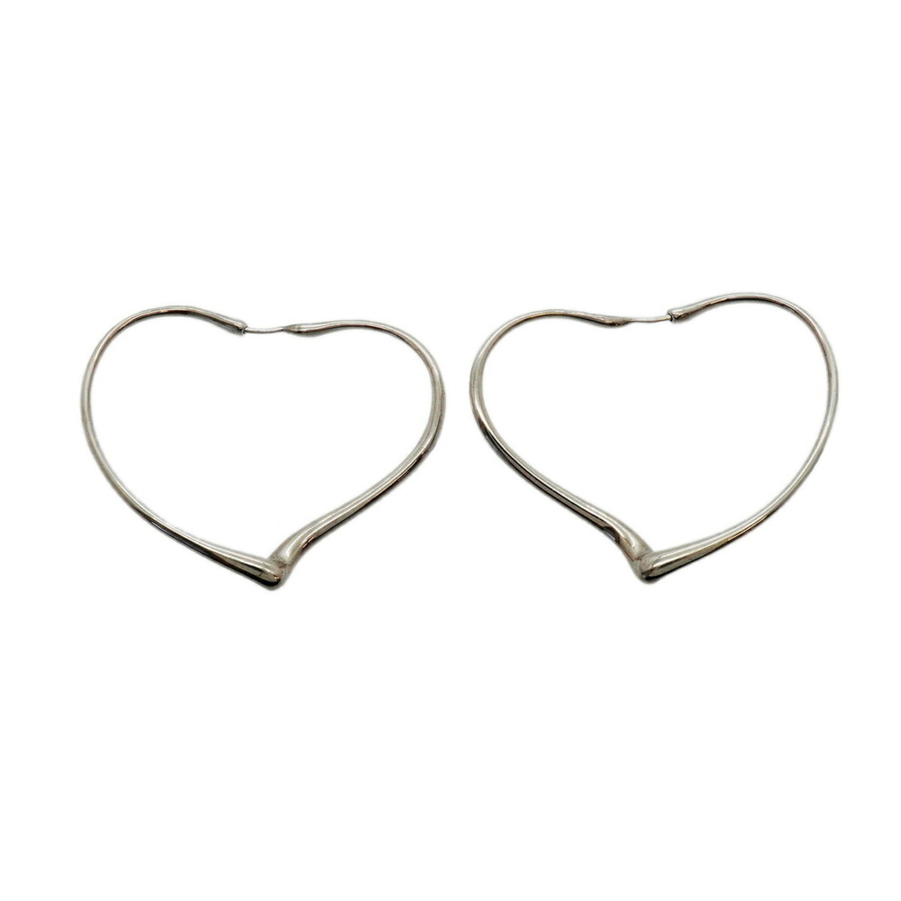 TIFFANY & CO. Silver Heart Earrings